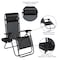 Flash Furniture Black Mesh Zero Gravity Lounge Chair, PK2 2-GM-103122SS-BK-GG - alternate 7